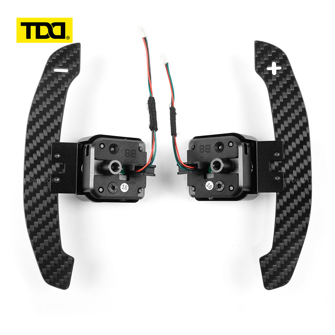 TDD Magnetic Carbon Fiber Paddle Shifters For Seat Leon Cupra Formentor Leon ST