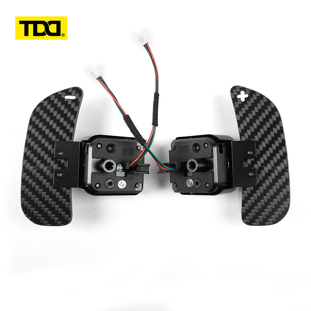 TDD Magnetic Carbon Fiber Paddle Shifters For Seat Leon Cupra Formentor Leon ST