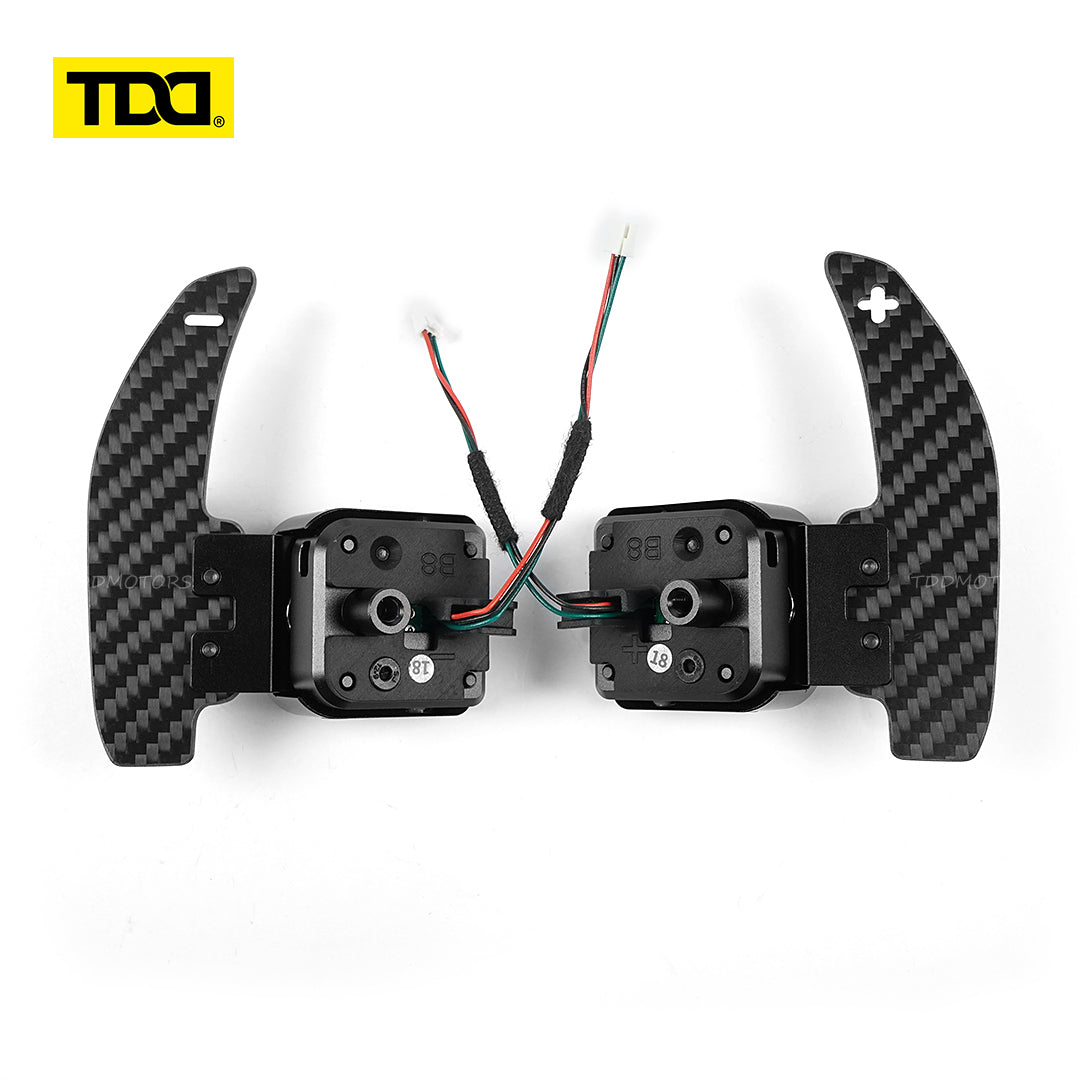 TDD Magnetic Carbon Fiber Paddle Shifters For Seat Leon Cupra Formentor Leon ST