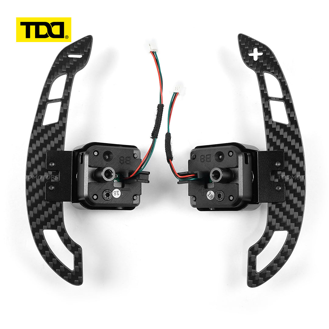 TDD Magnetic Carbon Fiber Paddle Shifters For Seat Leon Cupra Formentor Leon ST