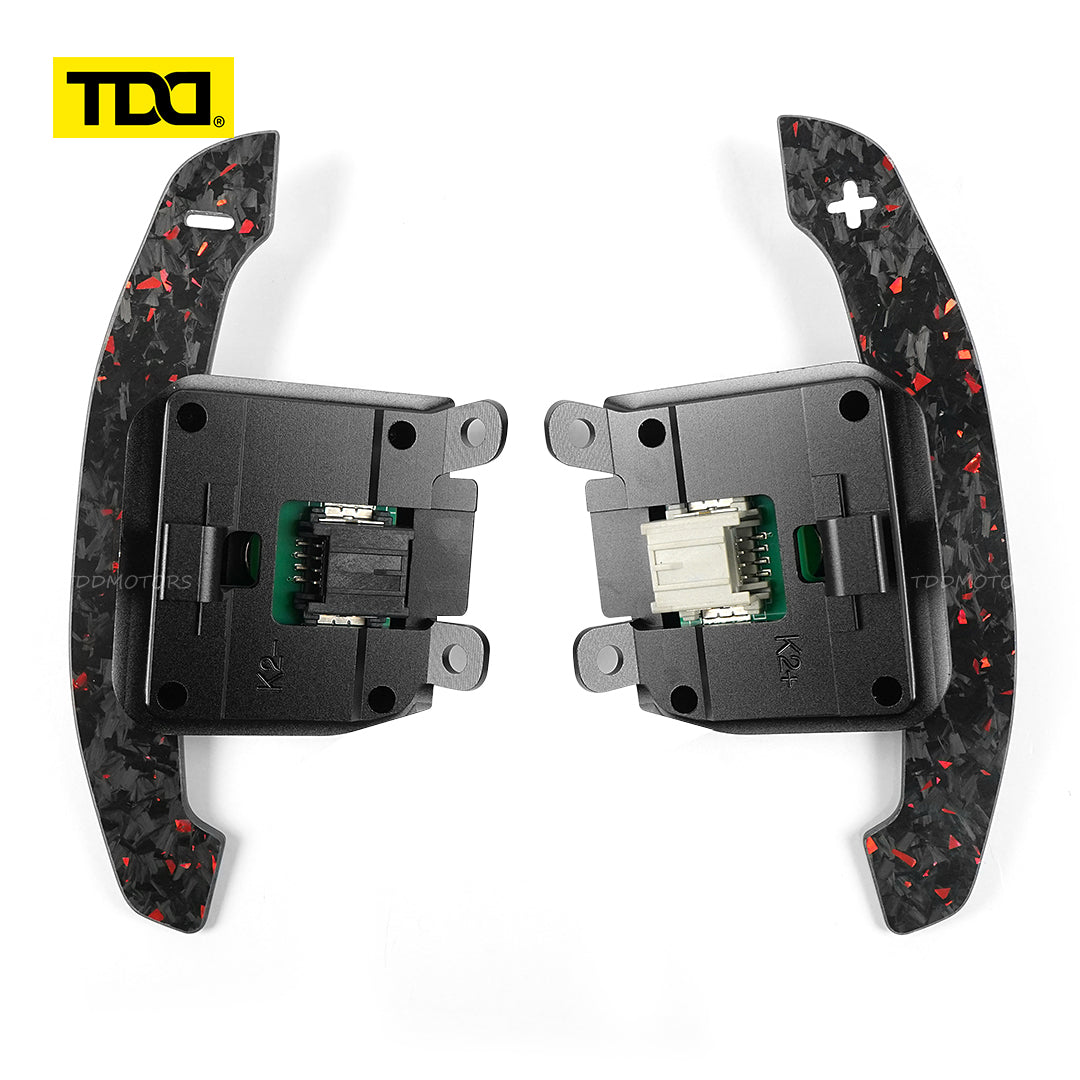 (PRE-SELL) TDD Magnetic Carbon Fiber Paddle Shifters For Chevrolet C8 Corvette