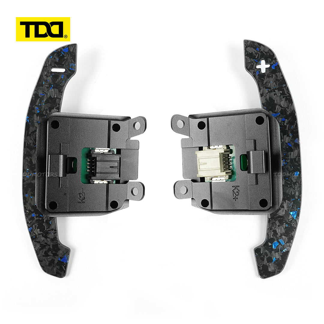 (PRE-SELL) TDD Magnetic Carbon Fiber Paddle Shifters For Chevrolet C8 Corvette