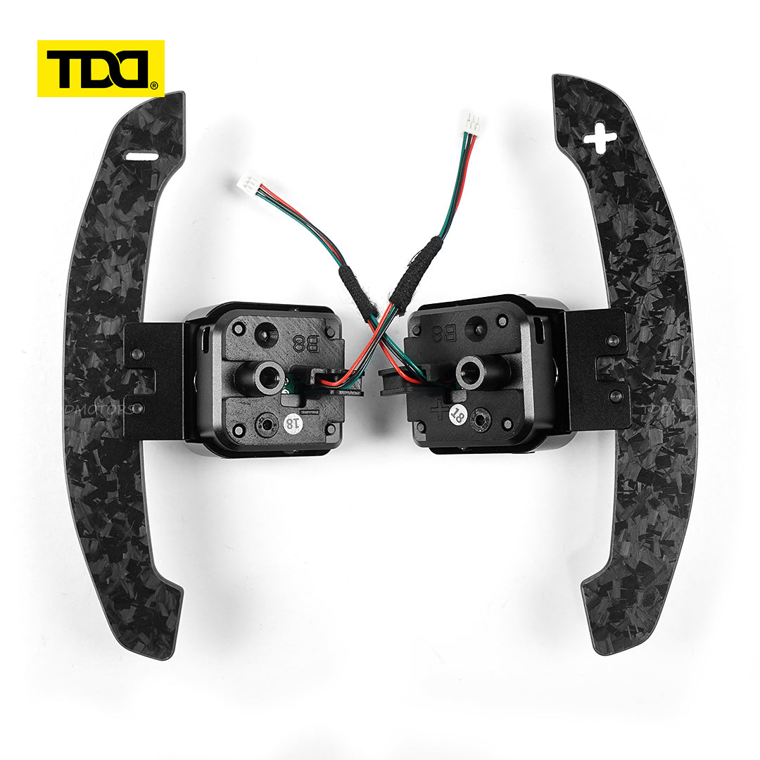 TDD Magnetic Carbon Fiber Paddle Shifters For Seat Leon Cupra Formentor Leon ST