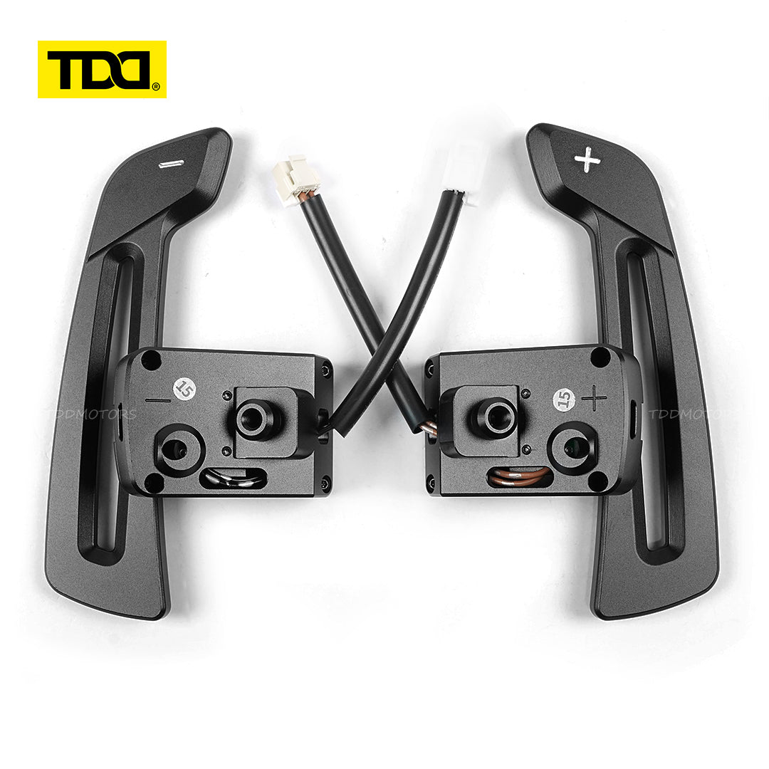 TDD Carbon Fiber Magnetic Paddle Shifters For Nissan Micra VERSA 20 21