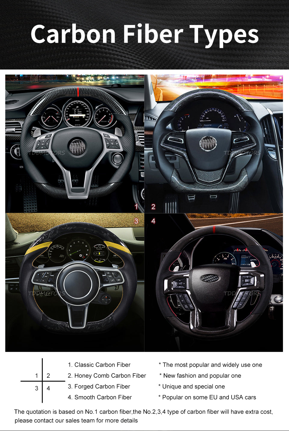 TDD Motors Led Light Up Steering Wheel for McLaren 520S MP4-12C / 650 570S 650S 675LT 720S GT