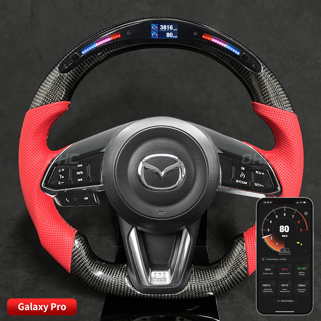 Galaxy Pro LED Steering Wheel for Mazda E46 M3
