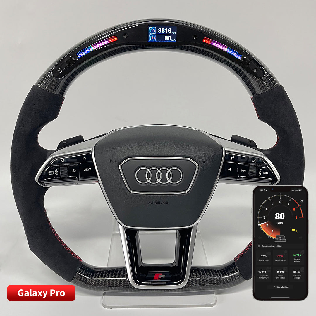 Galaxy Pro LED Steering Wheel for Audi A6 RS6 RS7