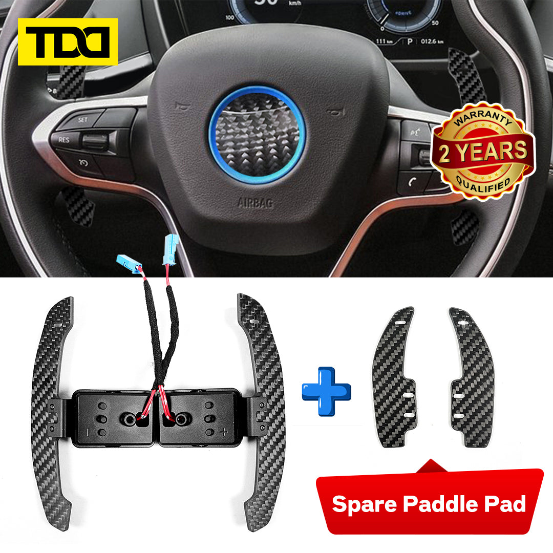 Magnetic Carbon Fiber Paddle Shifters For BMW I8