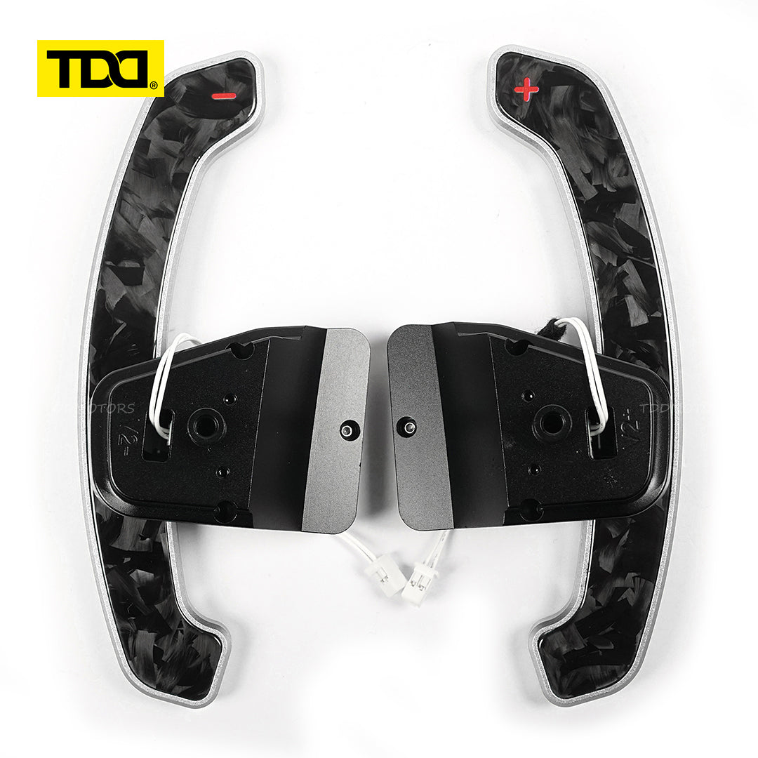TDD Carbon Fiber Magnetic Paddle Shifters for Paddle Shifters For Volkswagen Golf 8 MK8 CC GTI R