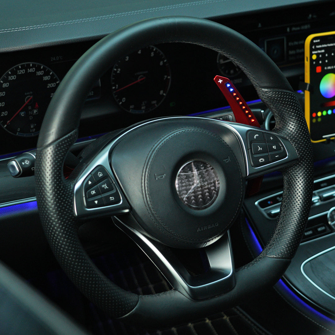 LED Paddle Shifter Extension for Mercedes Benz W205,S205,ect.