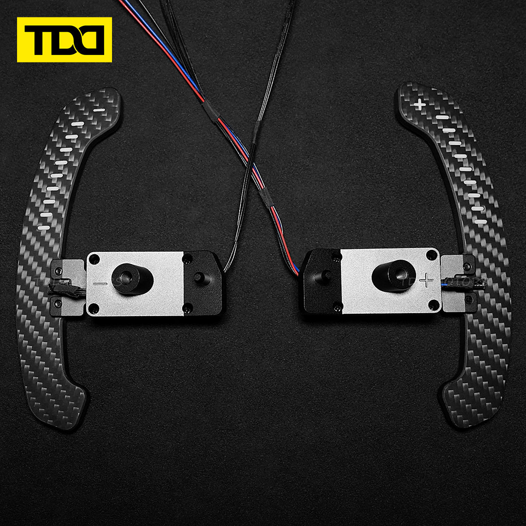 TDD Carbon Fiber Magnetic LED Paddle Shifters For Lexus ES 2022 ES300 ES350/300h 2019-2023