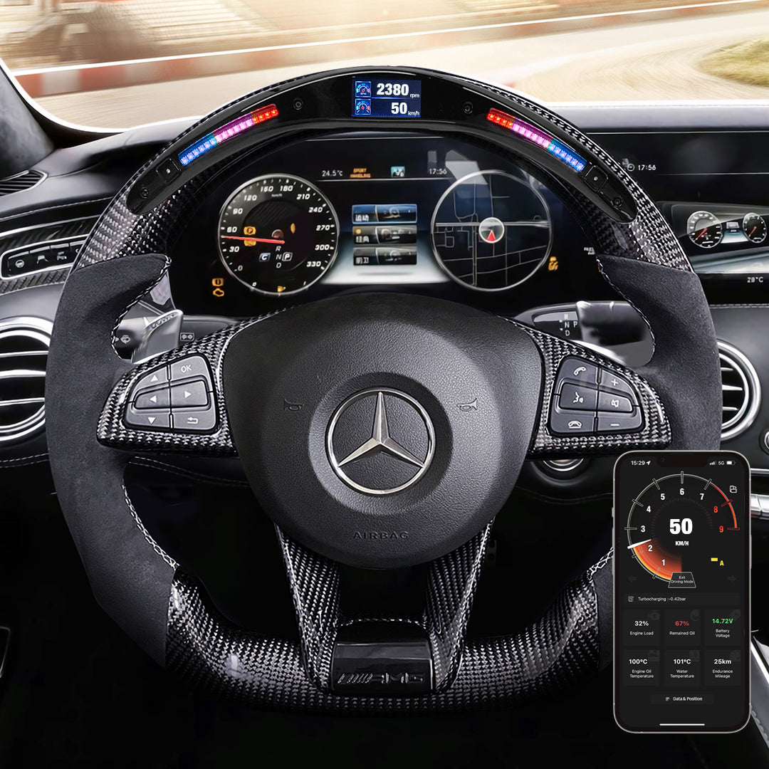 Galaxy Pro LED Steering Wheel for Mercedes Benz AMG 2016+