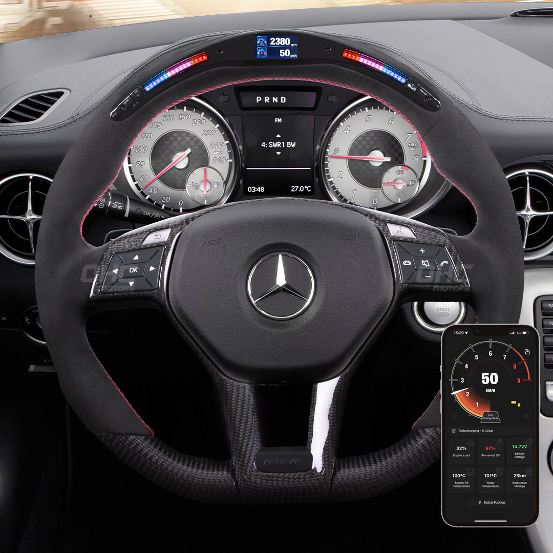 Galaxy Pro LED Steering Wheel for Mercedes AMG