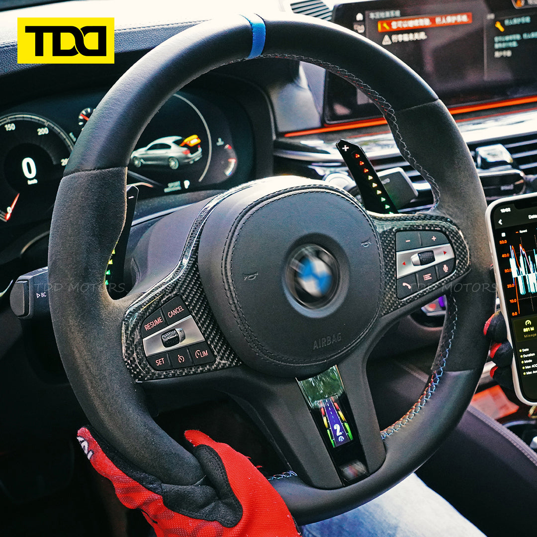 Full Leather G Smart Trim for BMW Steering Wheel