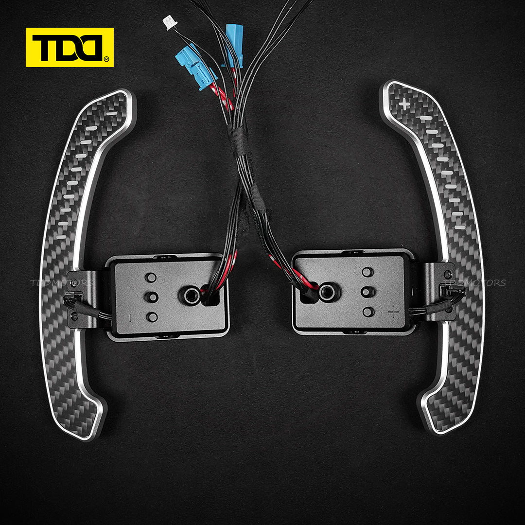 TDD Carbon Fiber Magnetic LED Paddle Shifters For Supra A90 A91 2019-2024