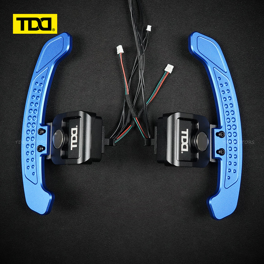 TDD Carbon Fiber Magnetic LED Paddle Shifters For Audi A1 A2 A3 A4 A5 A8 Q2 Q3 Q4 Q5 Q7 Q8 S1 S2 S3 S4 S5 SQ5 SQ7 SQ8 RS1 RS2 RS3 RS4 RS5 RSQ5