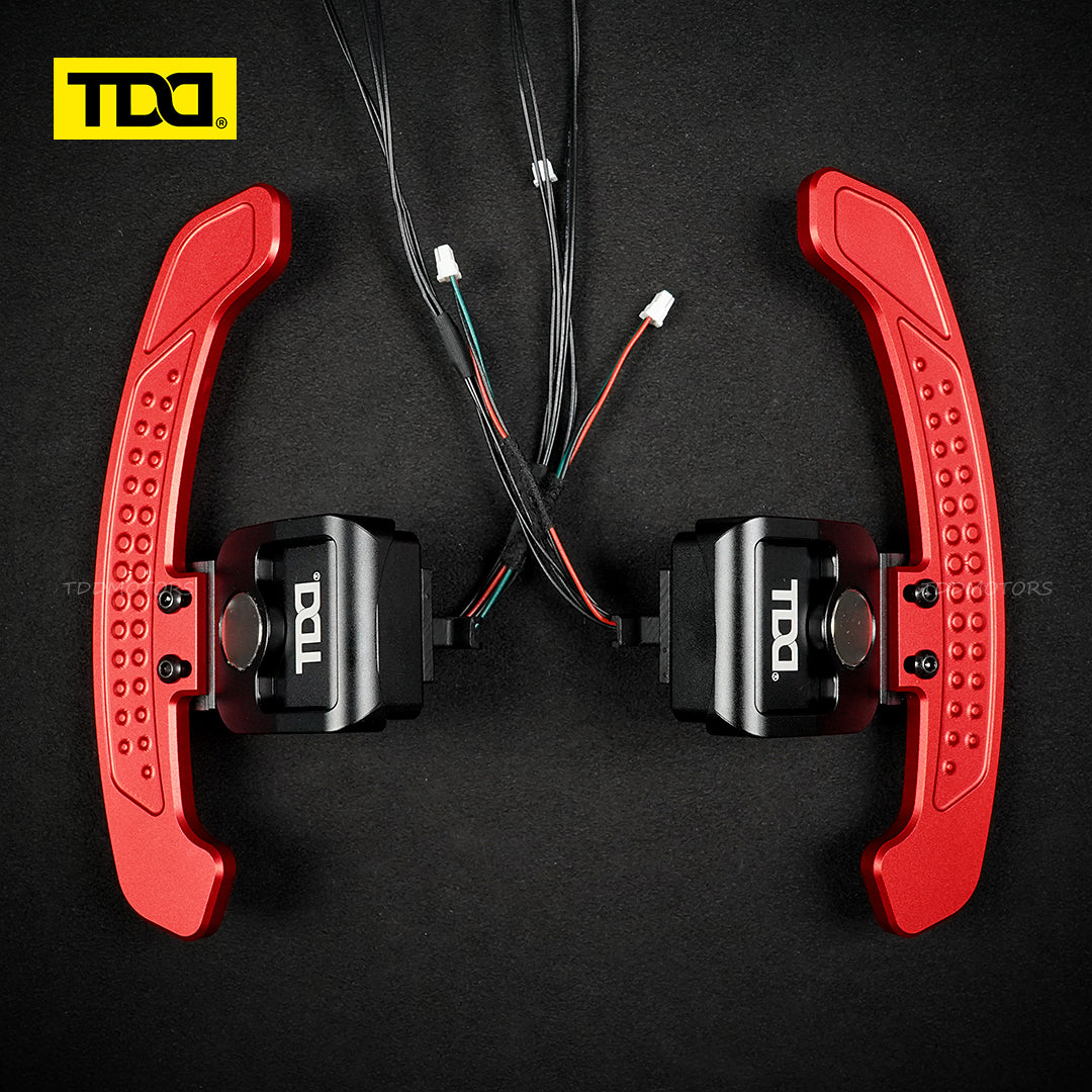 TDD Carbon Fiber Magnetic LED Paddle Shifters For Audi A1 A2 A3 A4 A5 A8 Q2 Q3 Q4 Q5 Q7 Q8 S1 S2 S3 S4 S5 SQ5 SQ7 SQ8 RS1 RS2 RS3 RS4 RS5 RSQ5