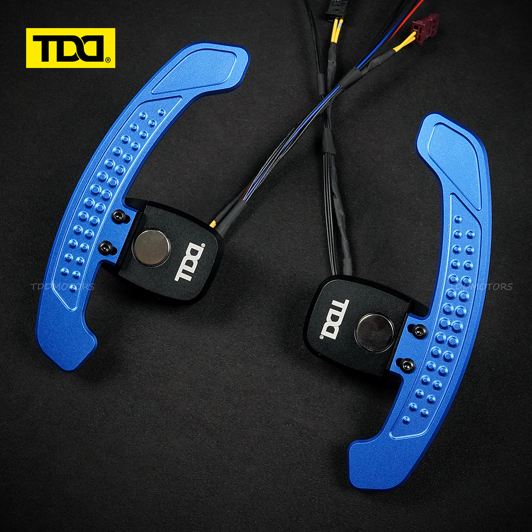 TDD Carbon Fiber LED Magnetic Paddle Shifters for Mercedes benz A238 C257 Class:C E EQC CLA GLE