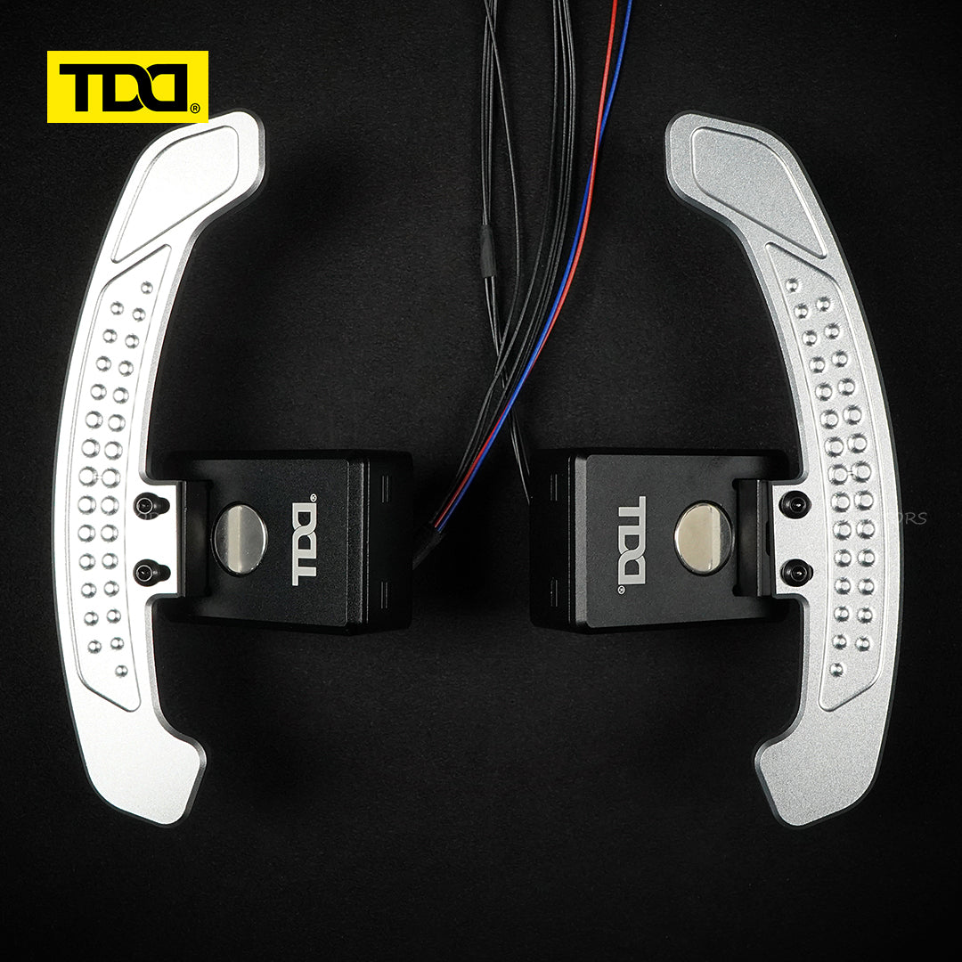 TDD Carbon Fiber LED Magnetic Paddle Shifters for Hyundai N/GT i30N,Kona N,Ioniq 5 N