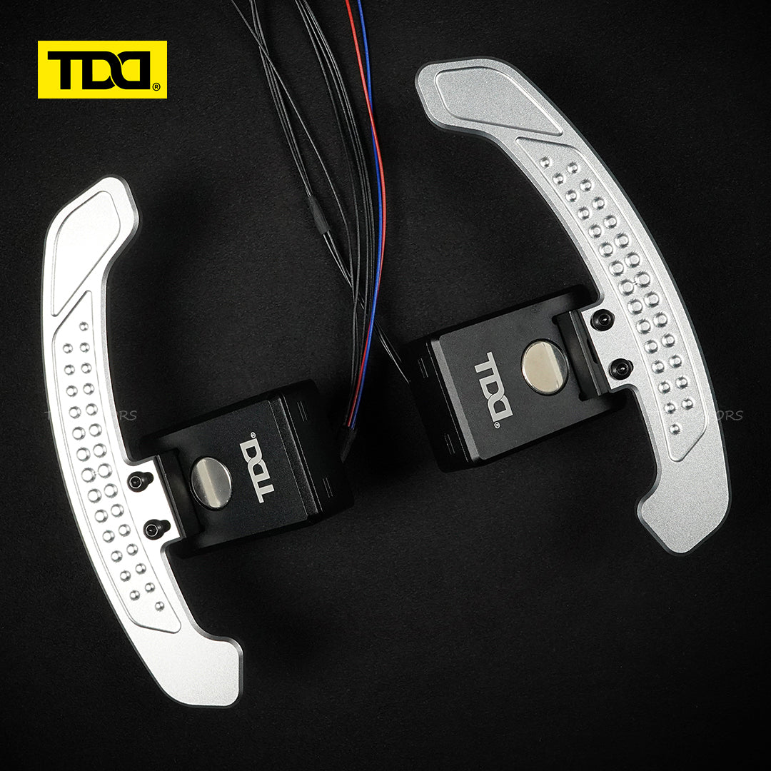 TDD Carbon Fiber LED Magnetic Paddle Shifters for Hyundai N/GT i30N,Kona N,Ioniq 5 N