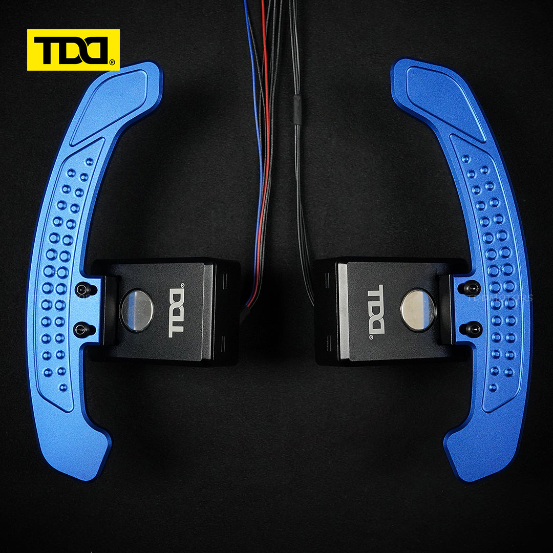 TDD Carbon Fiber LED Magnetic Paddle Shifters for Hyundai N/GT i30N,Kona N,Ioniq 5 N