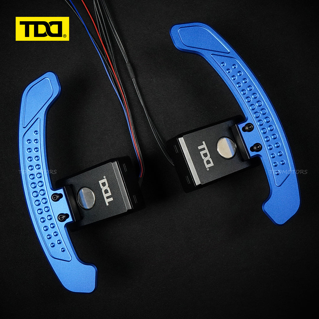 TDD Carbon Fiber LED Magnetic Paddle Shifters for Hyundai N/GT i30N,Kona N,Ioniq 5 N