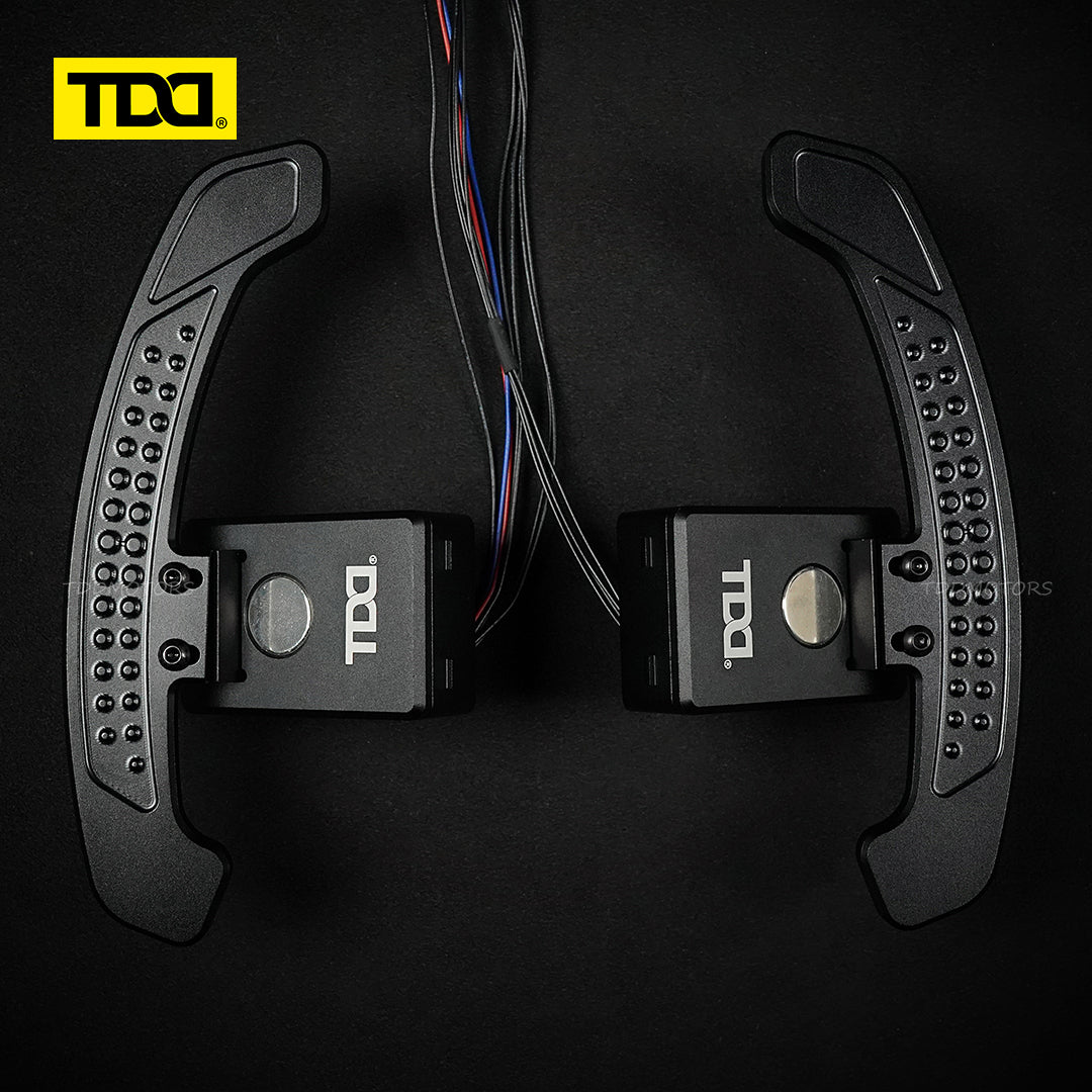 TDD Carbon Fiber LED Magnetic Paddle Shifters for Hyundai N/GT i30N,Kona N,Ioniq 5 N