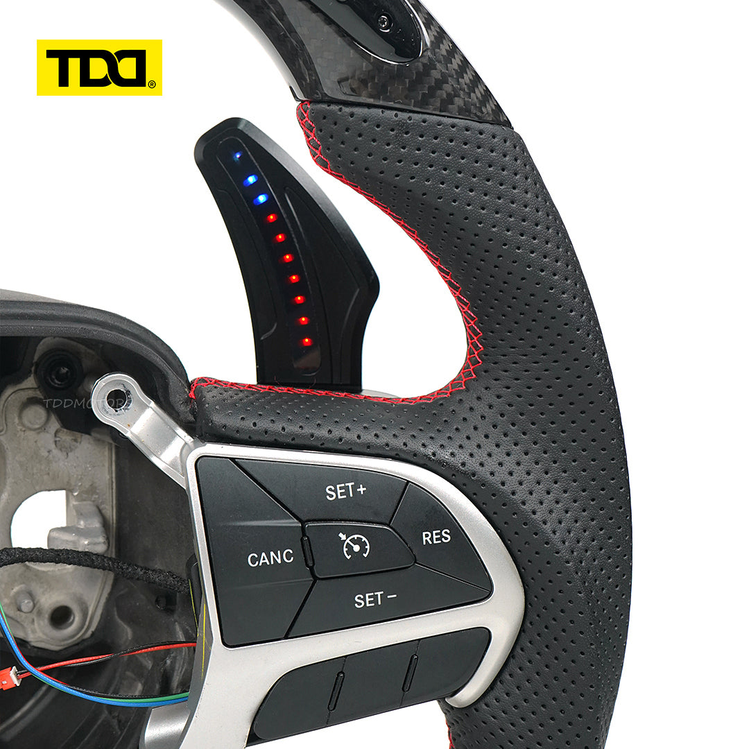 TDD LED Magnetic Aluminum Alloy Paddle Shifter For Dodge Challenger Charger Jeep Durango Grand Cherokee Chrysler 300 SRT Hellcat