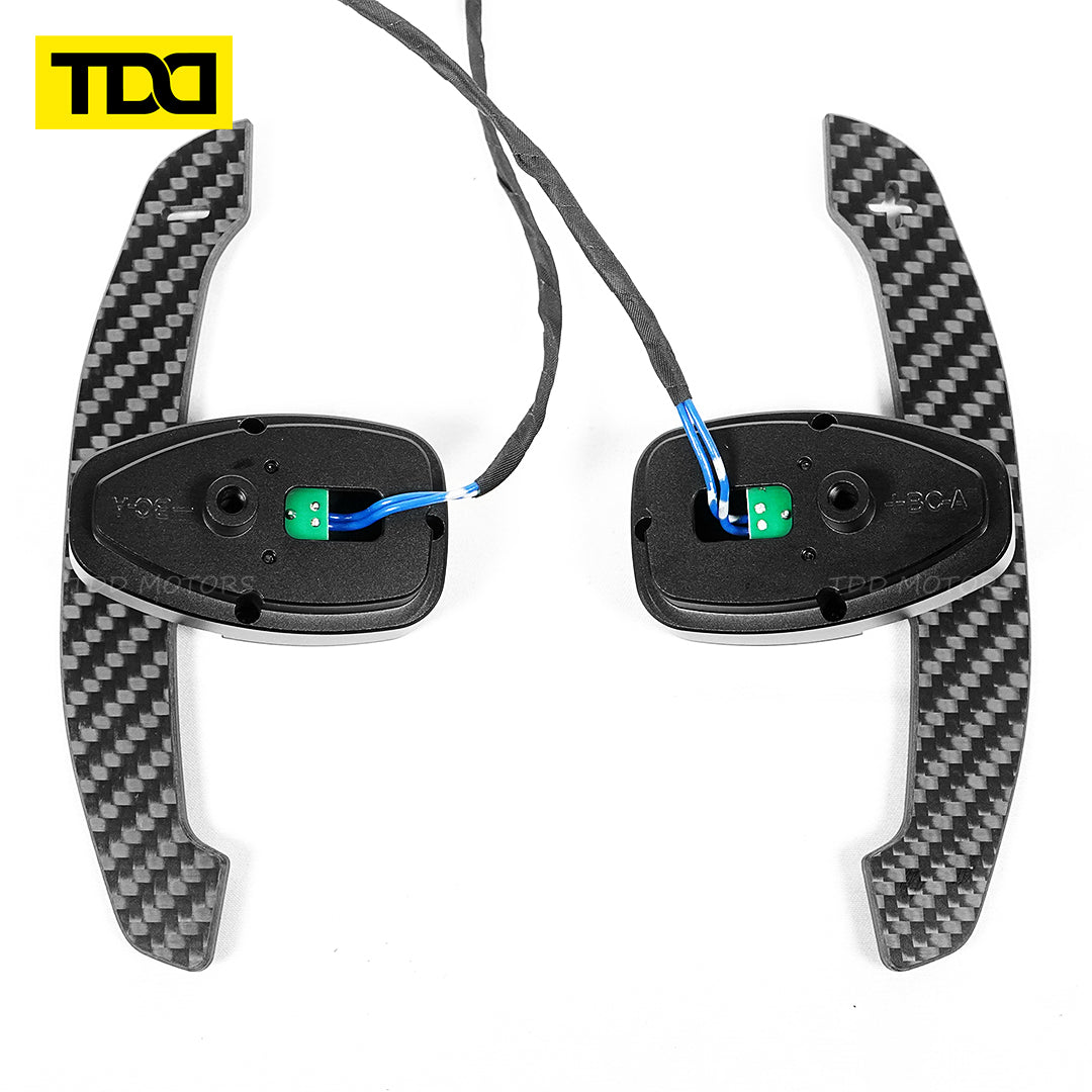 Carbon Fiber Magnetic Paddle Shifters For Mercedes Benz W221, Class: S