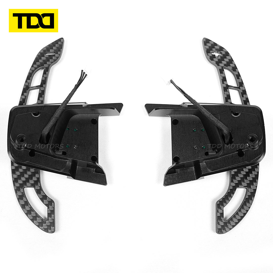 TDD Motor Carbon Fiber Magnetic Paddle Shifters For Volkswagen GTI Golf 7 Golf R MK7/7.5 VW GTI Scirocco