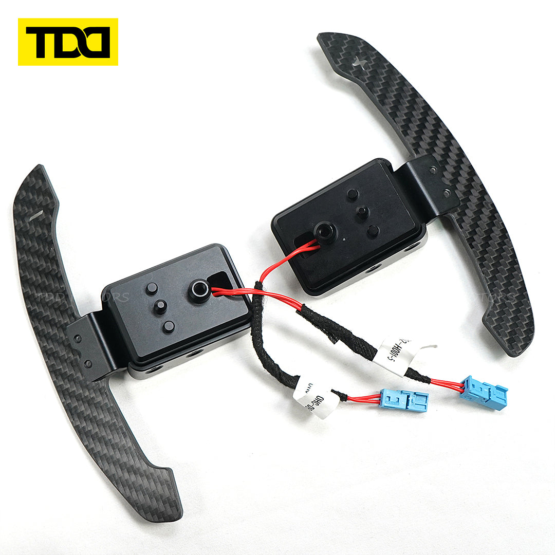 Magnetic Carbon Fiber Paddle Shifters For Mini F54 F55 F56 F57 Cooper 22+ F54 F55 F56 F57 F60 Cooper S/JCW