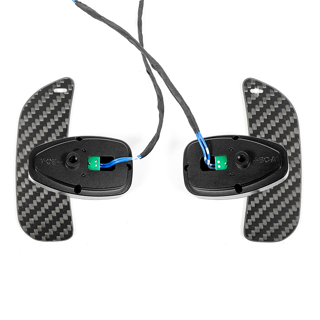 Carbon Fiber Magnetic Paddle Shifters For Mercedes Benz W205,S205, W213, N293, W24, C117, X117, C238, A238, C257 Class: C E EQC B CLA GLE GLS