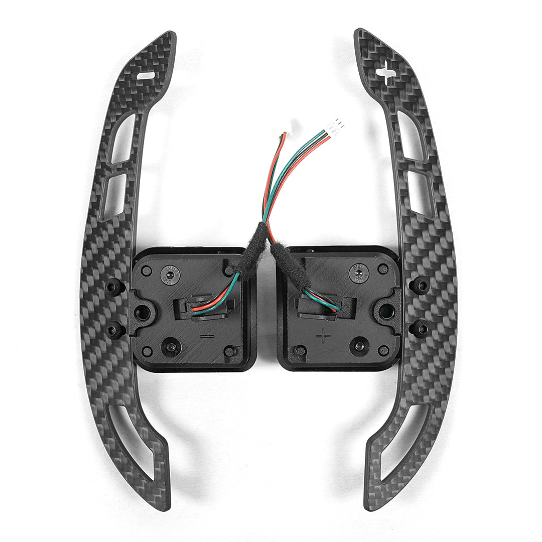TDD Magnetic Carbon Fiber Paddle Shifters For Lexus RX NX UX LX ES LS RZ LM