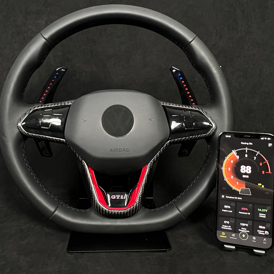 LED Paddle Shifter Extension for Volkswagen MK8