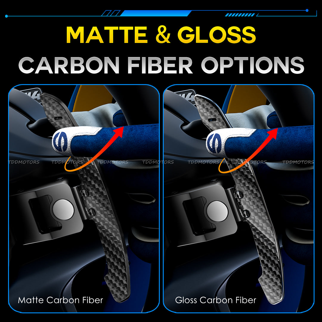 Carbon Fiber Magnetic Paddle Shifters For BMW G20 G30 G32 G38 G12 G01 G80 F90 F92 30 X3: G01 X4: G02 X5: G05 X6: G06 X7 G07