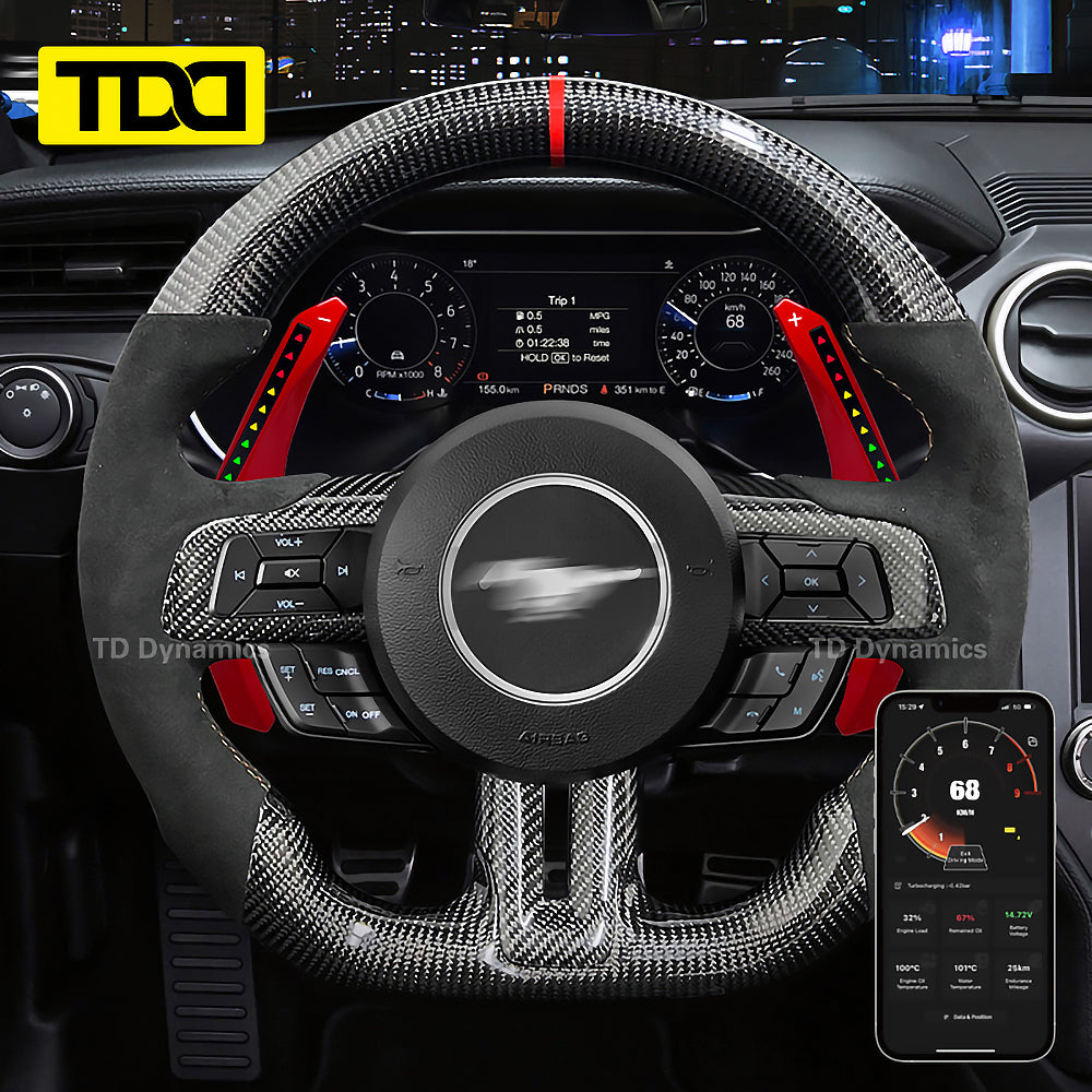 LED-Schaltwippenverlängerung für Mustang – TDD MOTORS