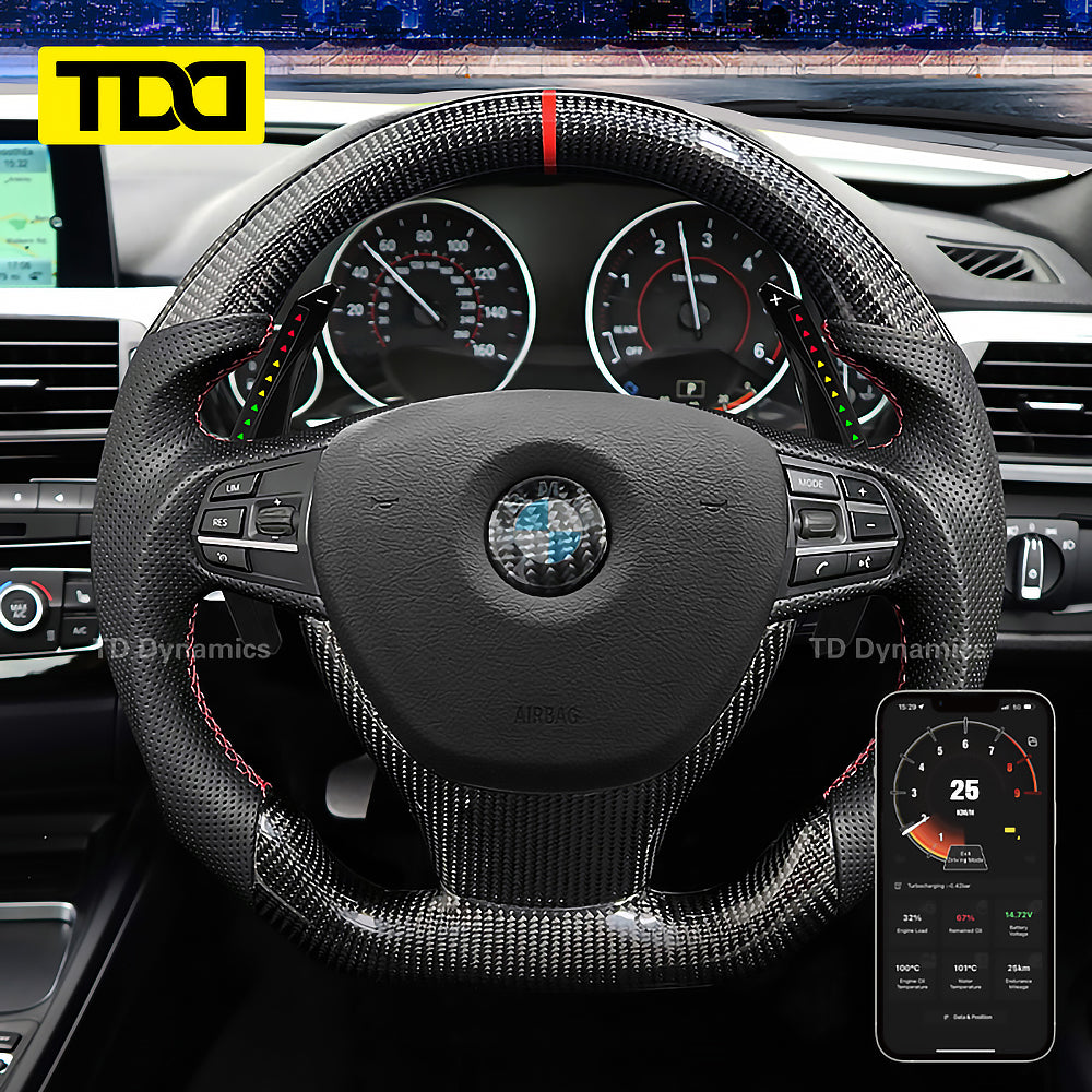 TDD Motors LED Paddle Shifter Extension for BMW F10 M5