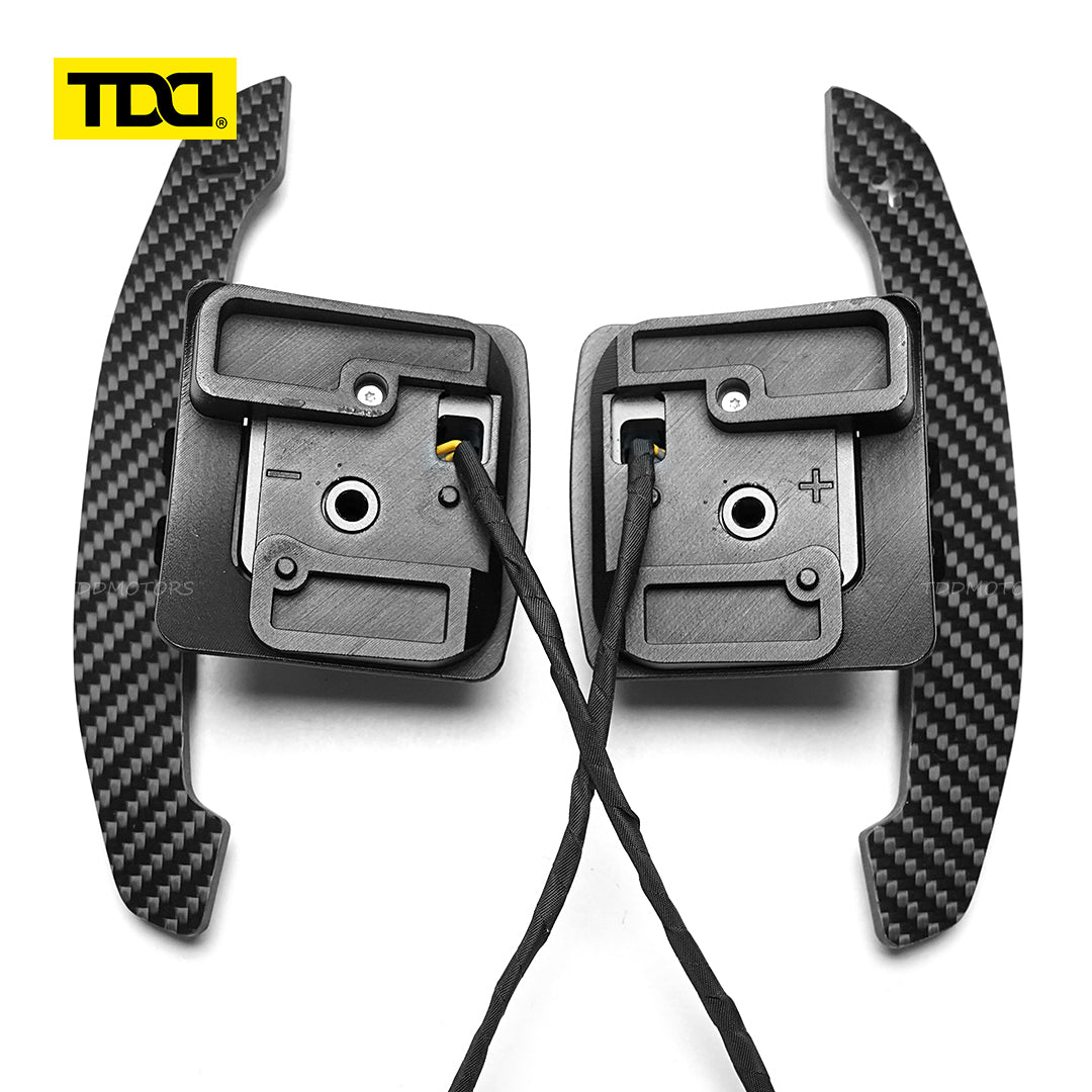 TDD Aluminum Alloy Magnetic Paddle Shifter For BMW E90 M3 E92 M3 E93 M3 X5M X6M E70 E71 Steering Wheel Shift Paddle