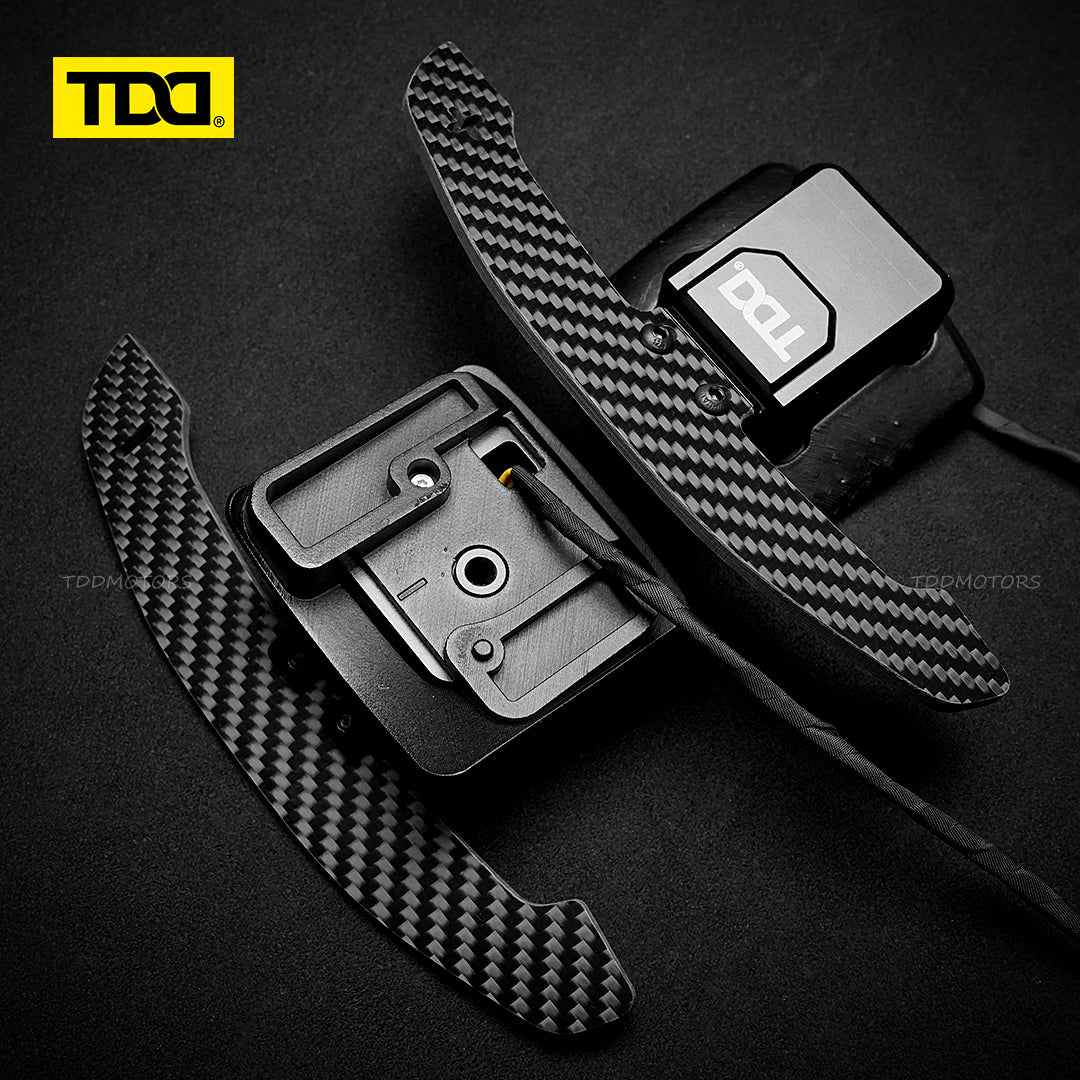 TDD Aluminum Alloy Magnetic Paddle Shifter For BMW E90 M3 E92 M3 E93 M3 X5M X6M E70 E71 Steering Wheel Shift Paddle
