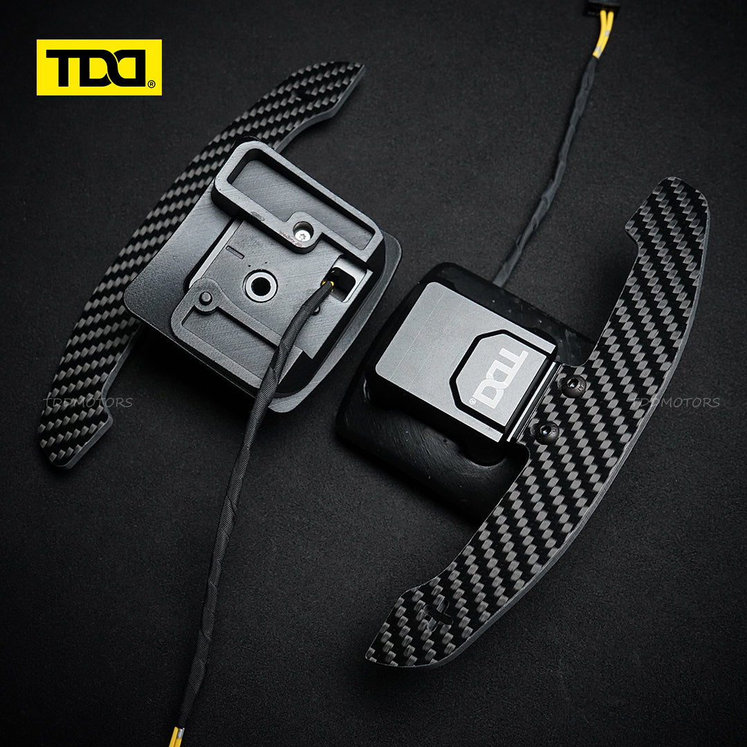 TDD Aluminum Alloy Magnetic Paddle Shifter For BMW E90 M3 E92 M3 E93 M3 X5M X6M E70 E71 Steering Wheel Shift Paddle