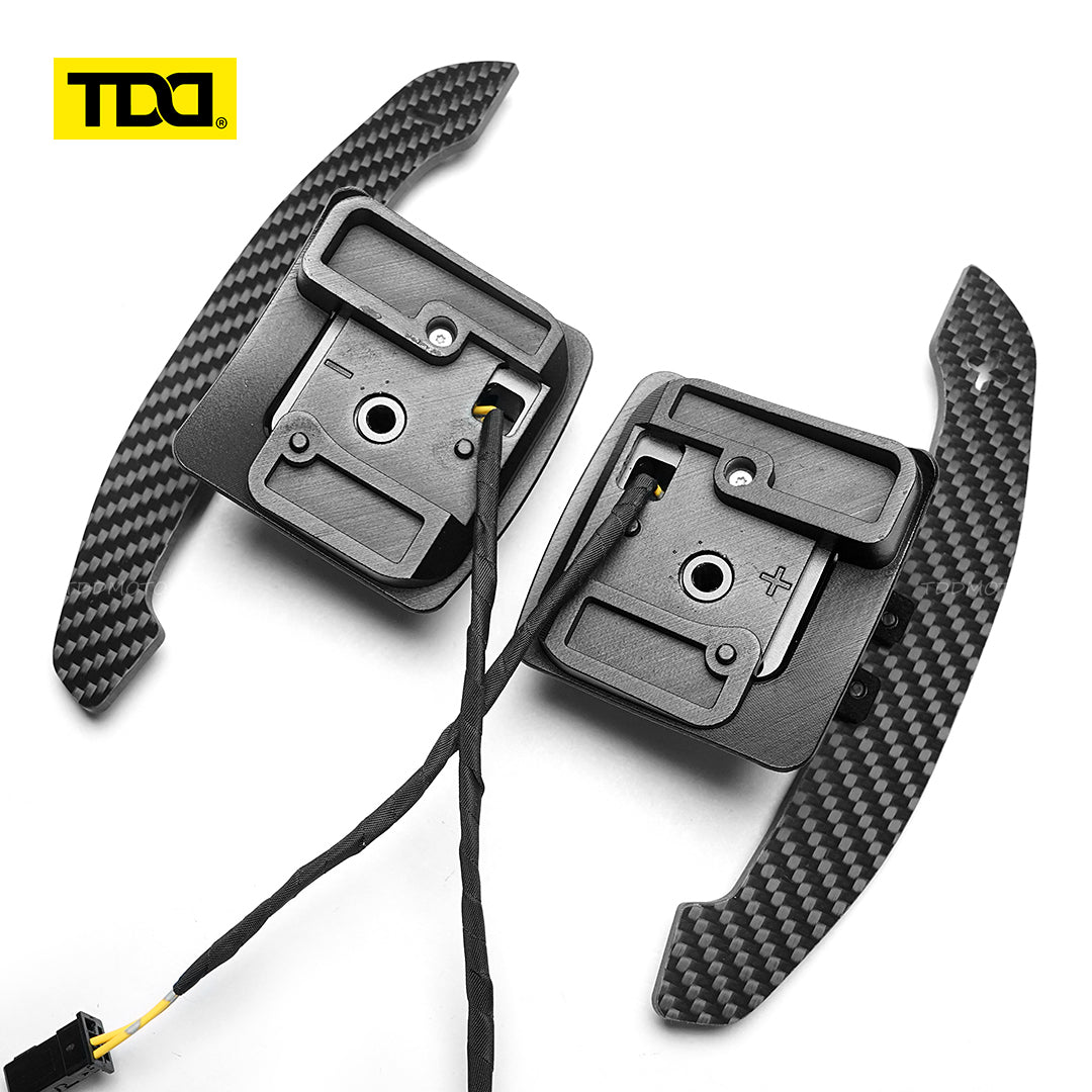 TDD Aluminum Alloy Magnetic Paddle Shifter For BMW E90 M3 E92 M3 E93 M3 X5M X6M E70 E71 Steering Wheel Shift Paddle