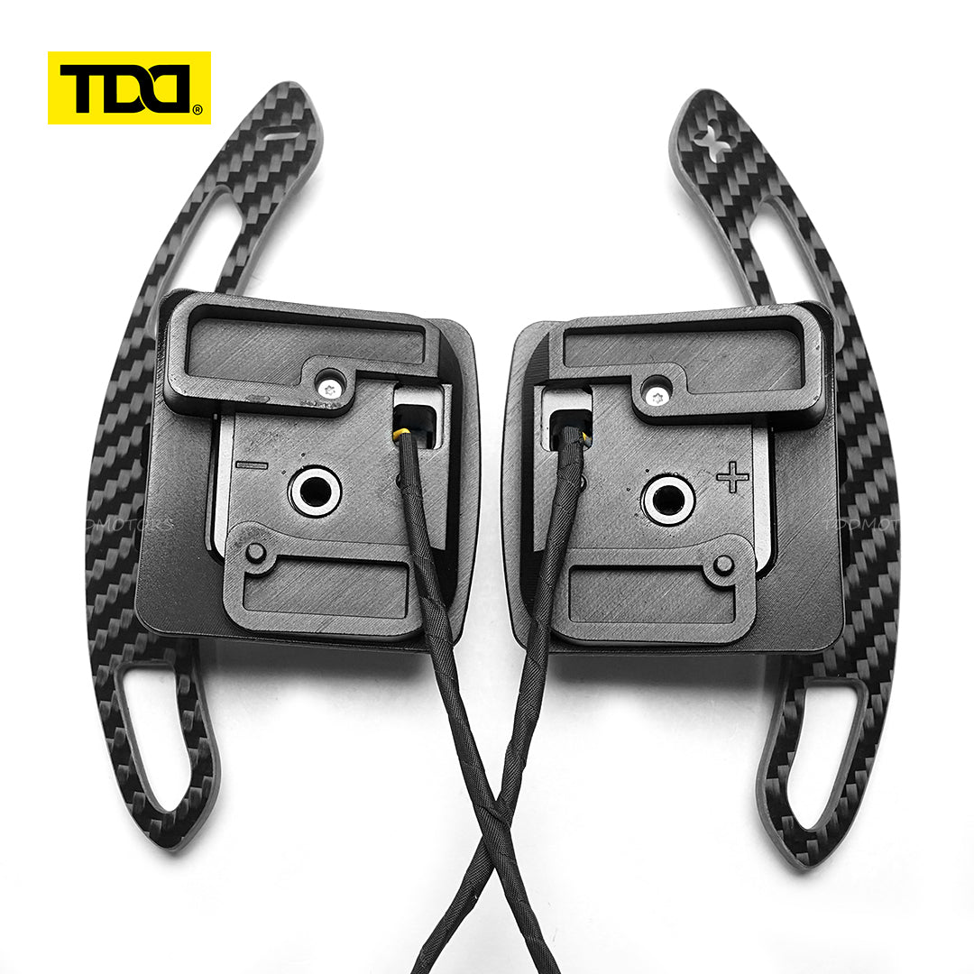 TDD Aluminum Alloy Magnetic Paddle Shifter For BMW E90 M3 E92 M3 E93 M3 X5M X6M E70 E71 Steering Wheel Shift Paddle