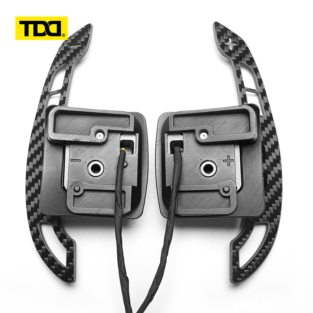 TDD Aluminum Alloy Magnetic Paddle Shifter For BMW E90 M3 E92 M3 E93 M3 X5M X6M E70 E71 Steering Wheel Shift Paddle