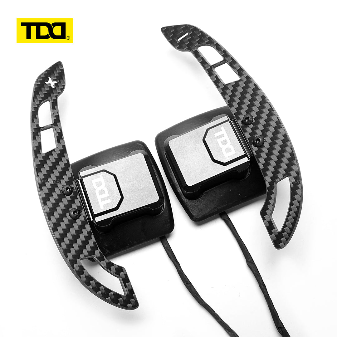 TDD Aluminum Alloy Magnetic Paddle Shifter For BMW E90 M3 E92 M3 E93 M3 X5M X6M E70 E71 Steering Wheel Shift Paddle