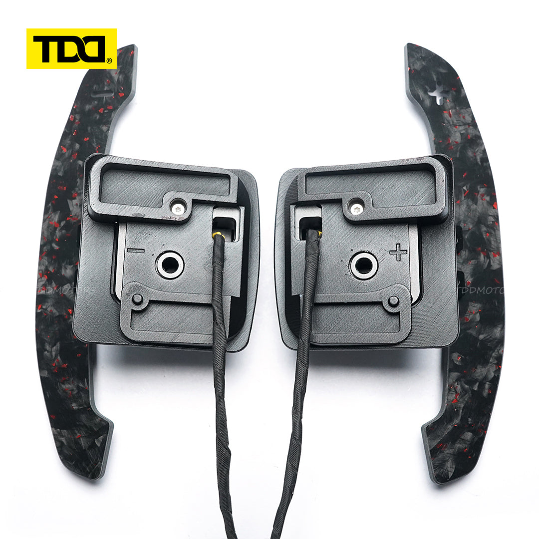 TDD Aluminum Alloy Magnetic Paddle Shifter For BMW E90 M3 E92 M3 E93 M3 X5M X6M E70 E71 Steering Wheel Shift Paddle