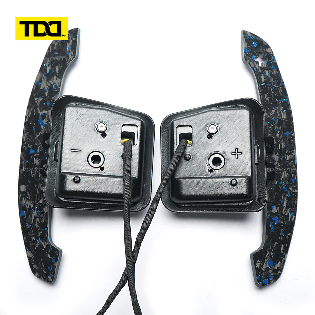 TDD Aluminum Alloy Magnetic Paddle Shifter For BMW E90 M3 E92 M3 E93 M3 X5M X6M E70 E71 Steering Wheel Shift Paddle