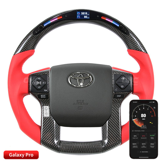 Galaxy Pro LED Steering Wheel for Toyota Prado