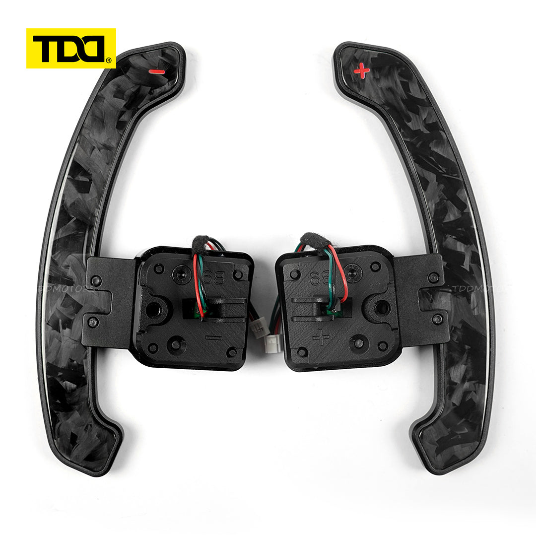TDD Carbon Fiber Magnetic Paddle Shifters for Paddle Shifters For Audi B9 series