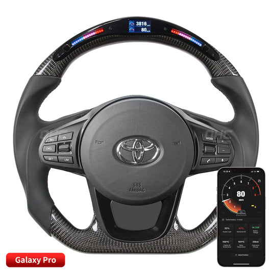 Galaxy Pro LED Steering Wheel for Toyota Supra