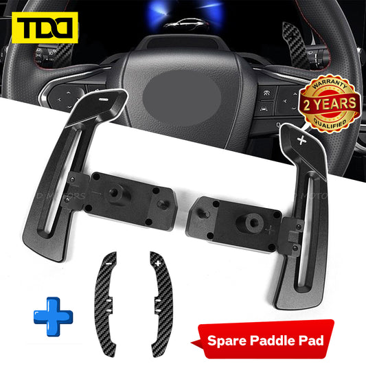 TDD Magnetic Carbon Fiber Paddle Shifters For Lexus RX NX UX LX ES LS RZ LM